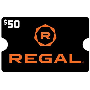 Costco Members - Thru 5/17 Only - Regal Cinemas - $50 eGift Card for $34.99