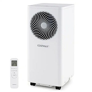Costway 8200 BTU Portable Air Conditioner 3-in-1 Floor AC Unit w/ Fan & Dehumidifier (White) $189.99 + Free Shipping