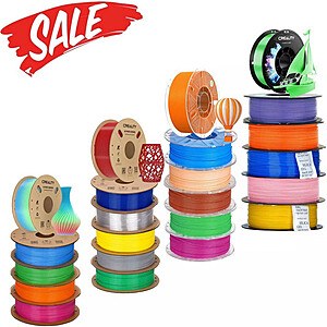 Creality 10KG 1.75mm 3D Printer Filament (Mix & Match) $81.52