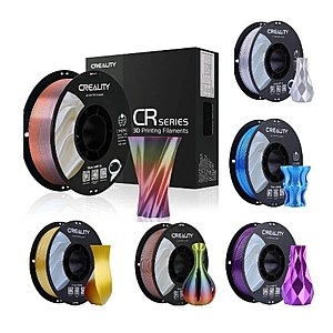 Creality PLA Filament 1.75mm 3D Printer Filament CR-Silk Printing Filament 1kg