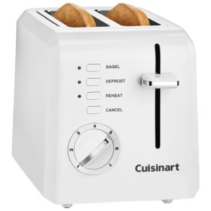 Cuisinart 2-Slice Compact Toaster (White or Black) $17.99 + Free Shipping
