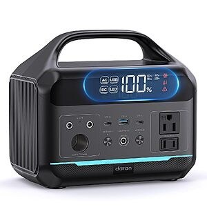 DARAN 300W 192Wh LiFePO4 Portable Power Station $98.79 + Free Shipping