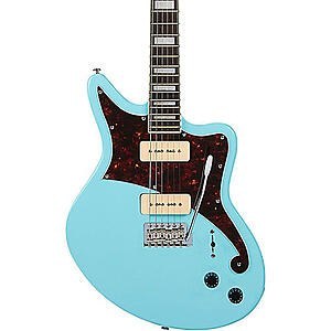 D'Angelico Premier Series Bedford Solidbody Electric Guitar Sky Blue $349