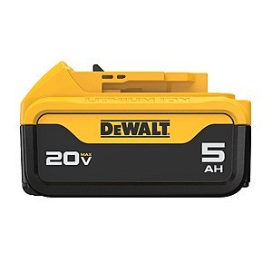 DEWALT 5 Ah Lithium-Ion Battery 20V MAX DCB205 $59