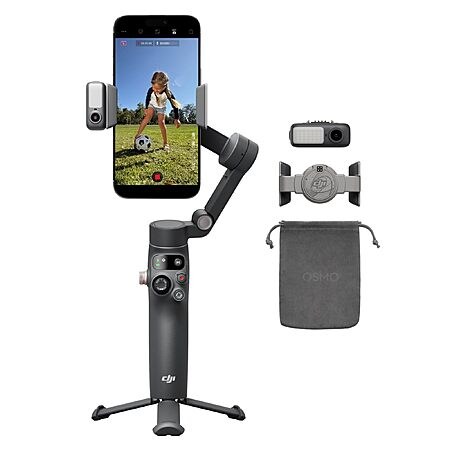 DJI Osmo Mobile 8 Gimbal Stabilizer for Phone, 3-Axis Stabilization $129