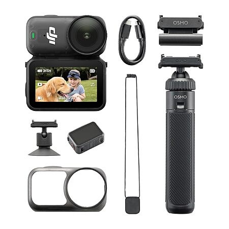 DJI Osmo Nano On-the-Go Combo (128GB), 4K Wearable Camera $419