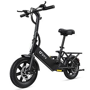 DYU C3 14" Folding Electric Bike 500W Motor 36V 7.8Ah Battery UL2849 E-bike $165.20 + Free Shipping