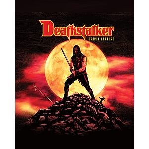 Deathstalker Triple Feature Steelbook 4K Ultra HD Limited Edition Box Set $44.46 Amazon
