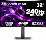 Deco Gear 32" 4K QD-OLED Curved 240Hz Gaming Monitor (DGOLED32)