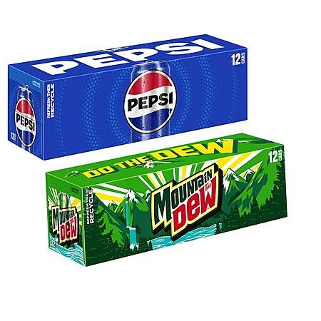 Dollar General - 3 12-packs of Pepsi or Mtn Dew $12