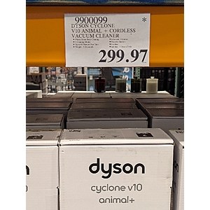 Dyson Cyclone V10 Animal + Cordless Vacuum Cleaner ***NEW*** Costco B&M $299.97 YMMV