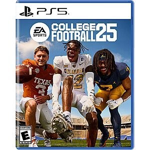 EA SPORTS College Football 25 (PS5) $10 + Free Shipping w/ Prime or on orders over $35