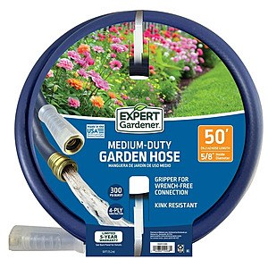 Expert Gardener 50FT Medium Duty Garden Hose $16.92