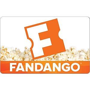 Fandango $25 Gift Card (Email Delivery), $19, Newegg