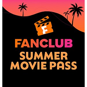 Fandango FanClub Summer Movie Pass: 4 Movie Tickets + $20 Fandango at Home Code & More for $49.99 via Fandango