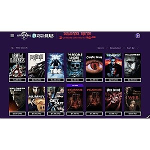 Fanflix Deadites Unite! 2 or more starting @ $4.99