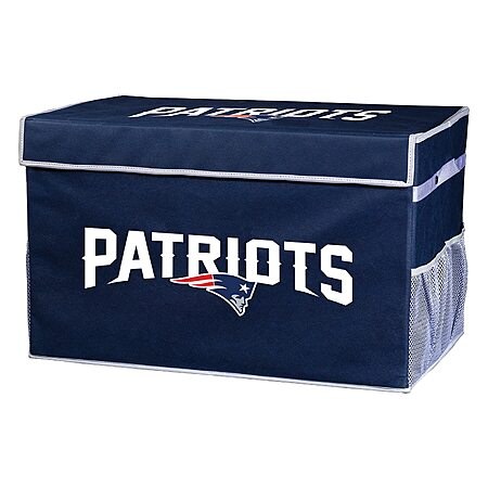 Franklin Sports NFL Storage Footlocker Bins - Large Folding Organizer Containers - NFL Teams…
