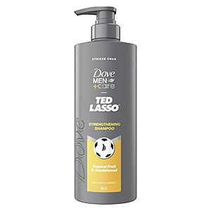 Free AC Dove Men+Care Ted Lasso Believe in Fresh Strengthening Shampoo - 18 fl oz at Target