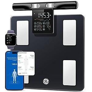 GE 8-Electrode Smart Digital Weight Scale $59.99 + Free Shipping