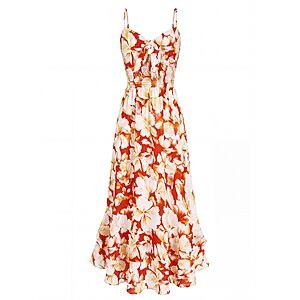 GRACE KARIN Womens Maxi Floral Sundresses Summer Beach Boho Dress Spaghetti Strap Dresses $15.99