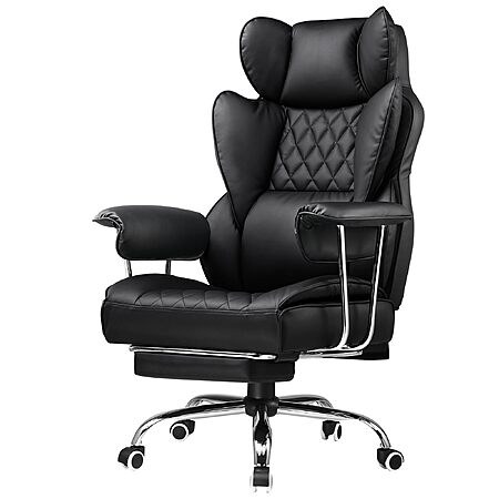 GTPLAYER Gaming Chair,Office Chair with Pocket Spring Lumbar Support, Ergonomic Comfortable Wide Office Desk Computer Chair with Outward Fixed Soft Armrests and Footrest $129.99