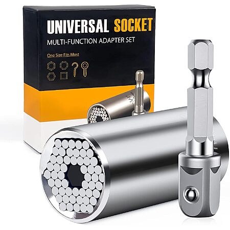 Geekman Universal Socket Wrench Adapter Set (1/4" - 3/4" / 7mm-19mm)