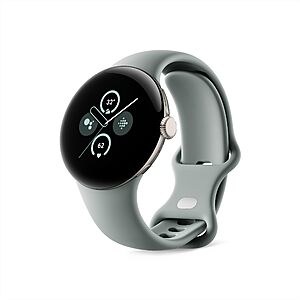 Google Pixel Watch 2 (Previous Model) with the Best of Fitbit - Heart Rate Tracking, Stress Management, Safety Features - Android Smartwatch - Champagne Gold Aluminum Case- for $99