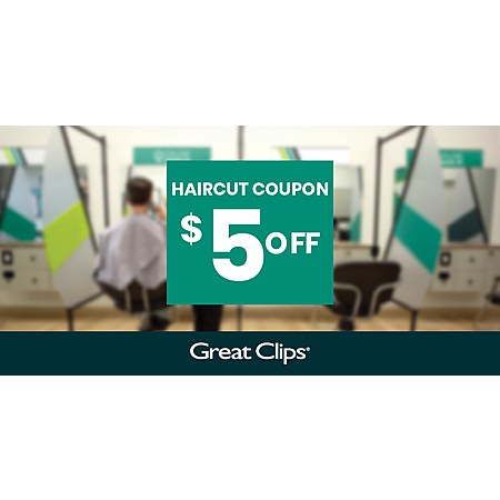 Great Clips $5 Off Nationwide Coupon Expires 7/29
