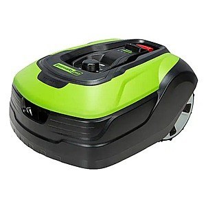 Greenworks - Optimow Robotic Lawn Mower - Green $480.99