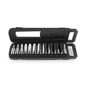HART 11-Piece 3/8-inch Deep Socket Set, Standard SAE Sockets $12.48