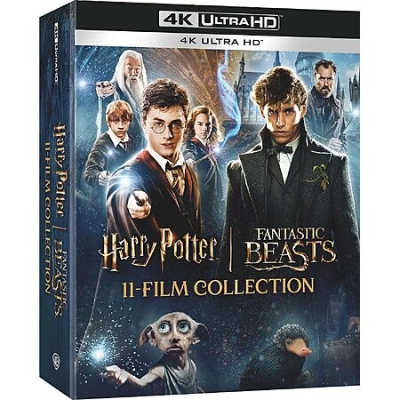 Harry Potter and Fantastic Beasts 11-Film Collection (4K Ultra HD)