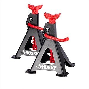 Husky 2 Ton Jack Stands, $24.97, FS, Home Depot