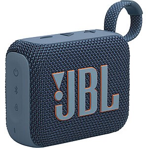 JBL Go 4 Portable Bluetooth Speaker (Blue) $34.95