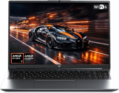 KAIGERR Laptop, AMD Ryzen 7430U, 16GB RAM, 512GB SSD