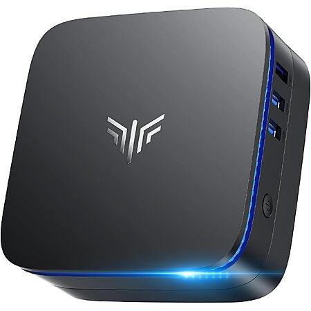KAMRUI AK1PLUS Mini PC Computer, Intel Celeron N5095 (Up to 2.9GHz), 16GB RAM 256GB SSD, Dual…