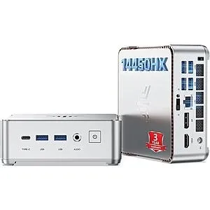 KAMRUI Hyper H2 Mini PC: i5-14450HX, 32GB DDR4, 1TB PCle4.0 SSD, Win 11 Pro