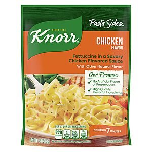 Knorr Pasta Sides Chicken Fettuccine For Delicious Quick Pasta Side Dishes 4.3 oz~