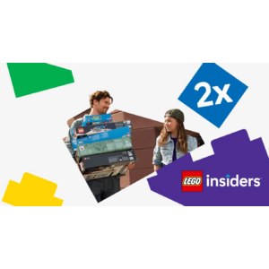 LEGO Insiders: 2X Loyalty Points on Purchases — 6/19 to 6/29