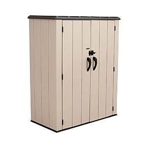Lifetime outdoor vertical storage shed (60326)