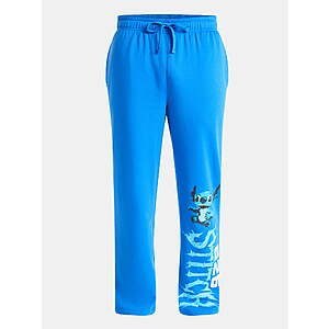 Lilo & Stitch Men's Stitch 626 Athletic Fleece Sweatpants, $4.73