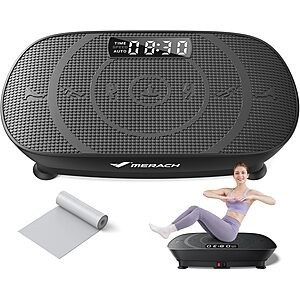 MERACH Pro Vibration Plate Exercise Machine $50 + Free S/H