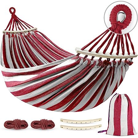 MOSFiATA Portable Camping Hammock with Anti-Roll Balance Beams $16+ w/ Code