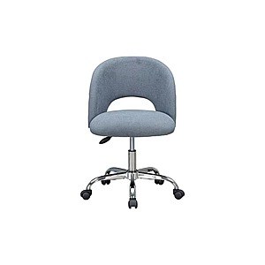 Mainstays Fabric Upholstered Open Back Office Chair (Grey) $25.55 + Free Shipping w/ Walmart+ or $35+
