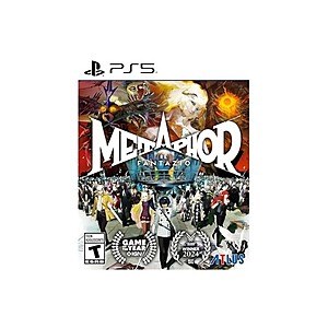 Metaphor: ReFantazio Launch Edition for $9.99 on PS5 (first woot order only)