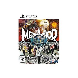 Metaphor: ReFantazio Launch Edition for $9.99 on PS5 (first woot order only)