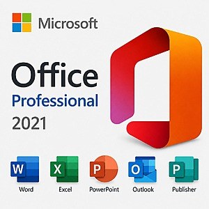 Microsoft Office Professional 2021 for Windows 10/11 (Instant Delivery) $7