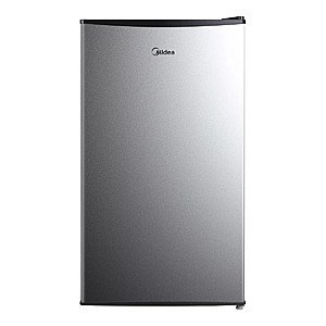 Midea 3.3 cu ft Mini Fridge with Freezer - Silver $119.99