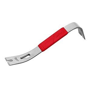 Milwaukee 12" Pry Bar w/ ShockShield Grip $10.97 + Free Shipping