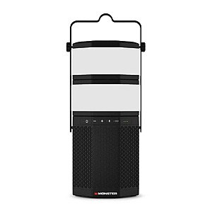 Monster Luna Portable Speaker, Black $24.84