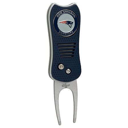 New England Patriots  Golf NFL Switchblade Divot Tool with Double-Sided Magnetic Ball Marker